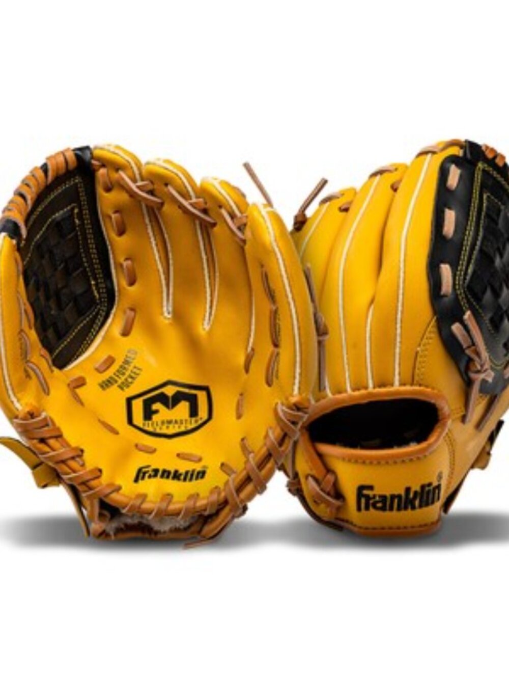 Franklin Sports Unisex Adult 10.5" - Basket Web, Baseball And Softball Glove EUC